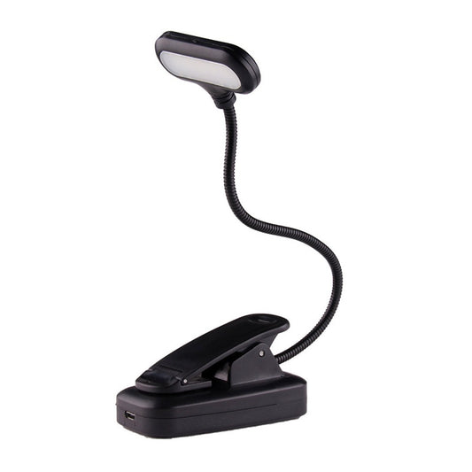 Lampe de Bureau Orivon® Mini – LED à Pince, Rechargeable & Flexible