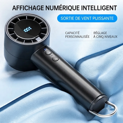 Ventilateur de Poche Orivon® Mini – Rechargeable USB, Ultra-Puissant