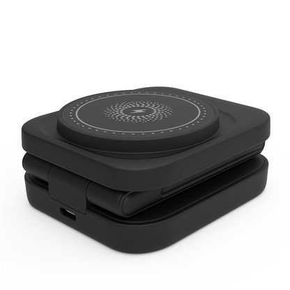 Station de Charge 3-en-1 Orivon® Mini – Chargeur Sans Fil Pliable & Compact